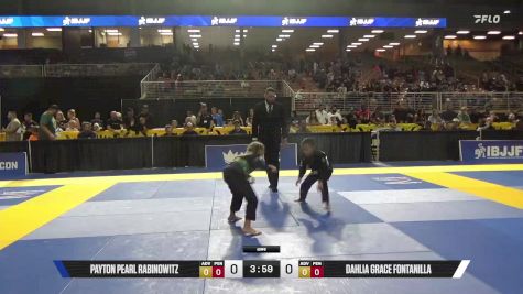 Dahlia Grace Fontanilla vs Payton Pearl Rabinowitz 2025 Pan Kids Jiu-Jitsu IBJJF Championship