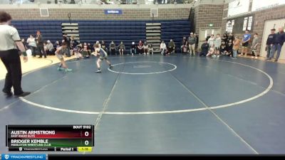 71/75 Champ. Round 1 - Austin Armstrong, East Idaho Elite vs Bridger Kemble, Middleton Wrestling Club