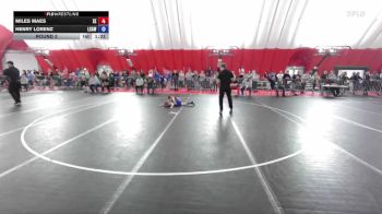 71 lbs Round 2 - Miles Maes, X-Factor Elite vs Henry Lorenz, La Crosse Area Wrestlers