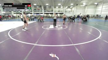 154 lbs Semifinal - Kaua Reis, Milford vs Kolton Bradeen, Wrestlers Way