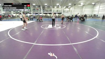 154 lbs Semifinal - Kaua Reis, Milford vs Kolton Bradeen, Wrestlers Way