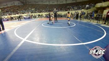 40 lbs Semifinal - Vincent Jimenez, Grindhouse vs Rhett Pitts, Cowboy Wrestling Club