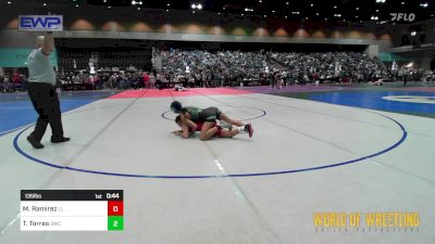 135 lbs Round Of 32 - Magdalena Ramirez, Lovelock Mustangs vs Tiffany Torres, Scotsmen Wrestling Club