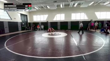 130 lbs Cons. Round 2 - Lina Rodriguez, Central vs Elaina Sausedo, Natrona County