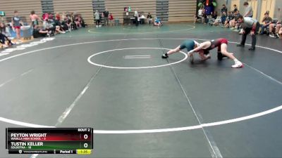 125 lbs Round 1: 1:30pm Fri. - Tustin Keller, Soldotna vs PEYTON WRIGHT, Wasilla High School
