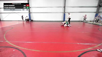 154 lbs Rr Rnd 2 - Gavin Robbins, Ragin Raisins Catawba MS vs Tyler Ritenour, Great Bridge Wrestling Club