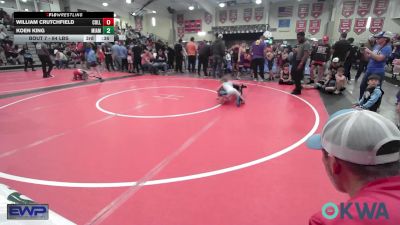 64 lbs Round Of 16 - Easton Contreras, Raw Wrestling Club vs Hudson Vanover, Tiger Trained Wrestling