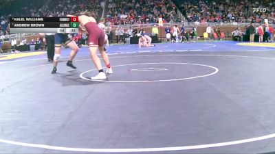 D2-175 lbs Cons. Round 3 - Andrew Brown, Algonac vs Kalel Williams, Parma Western