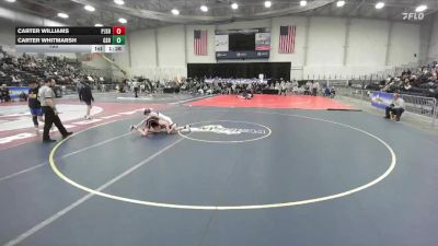 103 lbs Round 3 (3 Team) - Carter Whitmarsh, Gouverneur Sr HS vs Carter Williams, Port Jervis Sr HS
