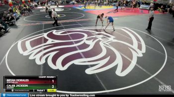 Champ. Round 1 - Caleb Jackson, Seward vs Bryan Morales, Scottsbluff