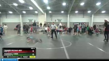 56 lbs Round 2 (4 Team) - Tanner McCray-Bey, MJWL vs Marshall Ciser, 84 Athletes