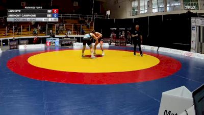 92kg Quarterfinal - Jack Pye, Dinos Wrestling Club vs Anthony Campione, Montreal Wrestling Club