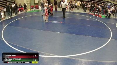 70 lbs Champ. Round 2 - Tayven Kem, Ravage vs Canyon Stewart, Panguitch