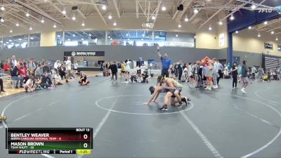 105 lbs Round 4 (8 Team) - Mason Brown, Team Shutt vs Bentley Weaver, North Carolina National Team