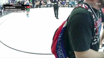 129 lbs Champ. Round 2 - Rudy Rodriguez Loya, GI Grapplers vs Owen Dobler, Plainview Pirates