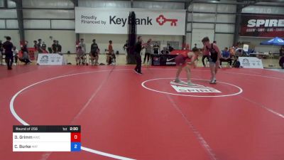 70 kg Round Of 256 - Dresden Grimm, Kwc vs Chase Burke, Mat Town USA