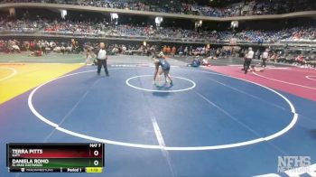 6A 152 lbs Quarterfinal - Terra Pitts, Katy vs Daniela Romo, El Paso Eastwood