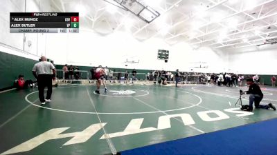 113 lbs Champ. Round 2 - Alex Munoz, Covina vs Alex Butler, Villa Park