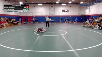 125 lbs Finals (2 Team) - Ethan Staples, Alvernia University vs Cole Blalock, Huntingdon
