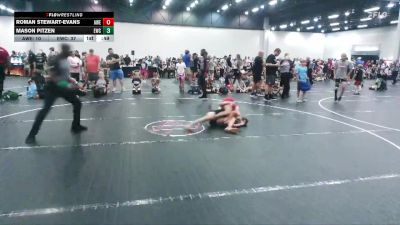 108 lbs Round 4 (8 Team) - Roman Stewart-Evans, Arrhichions Will Elite vs Mason Pitzen, Empyre Wrestling Club