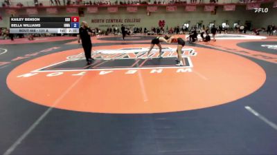 131 A 3rd Place Match - Bella Williams, Iowa vs Kailey Benson, Oklahoma State Club