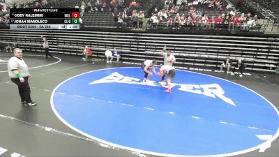 5A 285 lbs Semifinal - Cody Kaleikini, Box Elder vs Jonah Mandleco, Clearfield