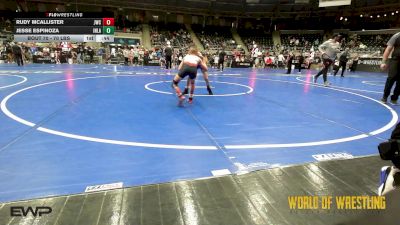 70 lbs Final - Rudy McAllister, Juggernaut Wrestling Club vs Jesse Espinoza, Inland Elite Wrestling Club