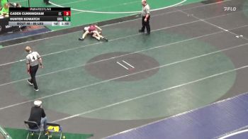 89 lbs Round Of 64 - Caden Cunningham, St. Marys vs Hunter Kowatch, Greater Latrobe