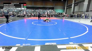 100 lbs Consi Of 8 #1 - Huxton Jarman, Scappoose Wrestling vs Jedidiah Erekson, McCall Wrestling Club