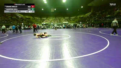 138 lbs Consi Of 16 #2 - Drake Mello, Paso Robles vs Quinton Hull, Clovis West