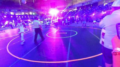 123 lbs Quarterfinal - Isaac Garcia Jr, Pomona Elite vs Ben Frame, Nebraska Titans