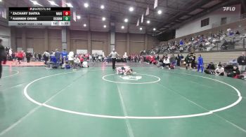106 lbs Quarterfinal - Zachary Siatka, Maize vs Kaemen Orine, Seckman