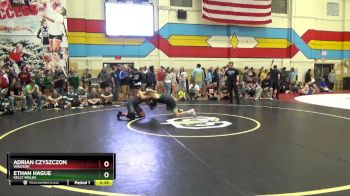 157 lbs Cons. Round 2 - Ethan Hague, Kelly Walsh vs Adrian Czyszczon, Windsor