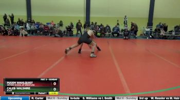 175 lbs Round 5 - Caleb Walshire, B.A.M. vs Maxim Wahlquist, Victory School Of Wrestling