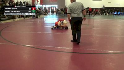 157 lbs Semis & 3rd Wb (16 Team) - Ryland Smith, Sierra College vs Brady Thornton, Sac City
