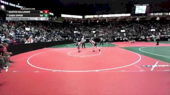 114 lbs Champ. Round 3 - Coen Opfer, PAW3 vs Easton Ballinger, PROA