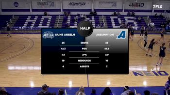 Replay: St. Anselm vs Assumption | Feb 1 @ 1 PM