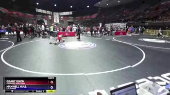 74 lbs Cons. Round 2 - Grant Dixon, Crusader Wrestling vs Maxwell Hull, California