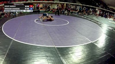 155 lbs Kelby Harvey, Idaho 2 HS Boys vs Brigham Cookson, Utah 1 HS Boys