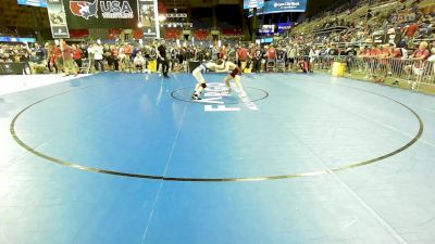 126 lbs Rnd Of 128 - Brayden Hawes, MN vs Jacksen Carter, SD