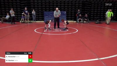 56 lbs Round Of 16 - Ash Henecker, Glen Rock vs Wyatt Banker, Ontario