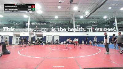 162 lbs Semifinal - Charlie Robb, Superior Black - HSC vs William Ackley, Homegrown White - HSC