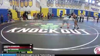 140 lbs Cons. Semi - Jordyn Schmeichel, Bayside vs Nehemie Gregoire, Apopka