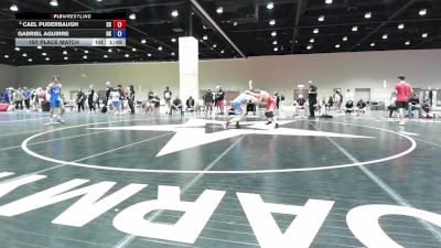 132 lbs 1st Place Match - Cael Puderbaugh, KS vs Gabriel Aguirre, OK