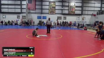 70 lbs Cons. Semi - Ryan Findley, North Carolina Wrestling Factory vs Odin Puckett, Kellam Mat Rats