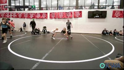 43-46 lbs Semifinal - Tyler Fleenor, Standfast vs Ryder Hall, Tecumseh Youth Wrestling