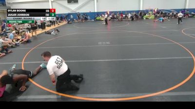250 lbs Champ. Round 2 - Jakari Johnson, Eagles Wrestling Club vs Dylan Boone, Unattached