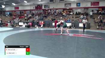 184 lbs Champ. Round 2 - Jordan Barnett, Lake Erie vs Reece Worachek, UW-Parkside