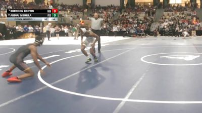 132-2A/1A Cons. Round 1 - Abdul Gibrilla, Parkside vs Brendon Brown, Havre De Grace