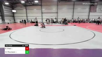 113 lbs Consi Of 16 #2 - Kiowa Vines, AL vs Michael Phoutasen, VA